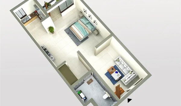 1 BHK and Studio Apartments in Hitec City 2026