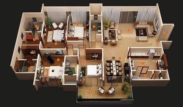 4 BHK Apartments for Sale in Hitec City 2026