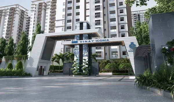 SMR Vinay Iconia gated community apartments in Kondapur