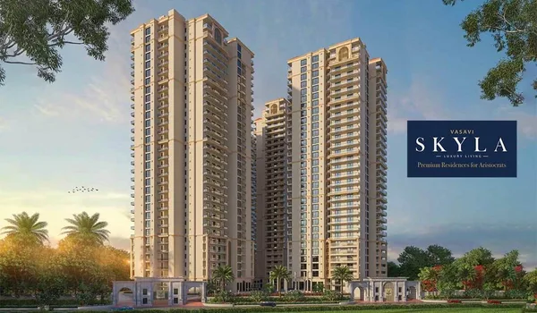 Vasavi Skyla gated community apartments in Kondapur